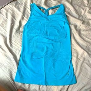 Blue tank top